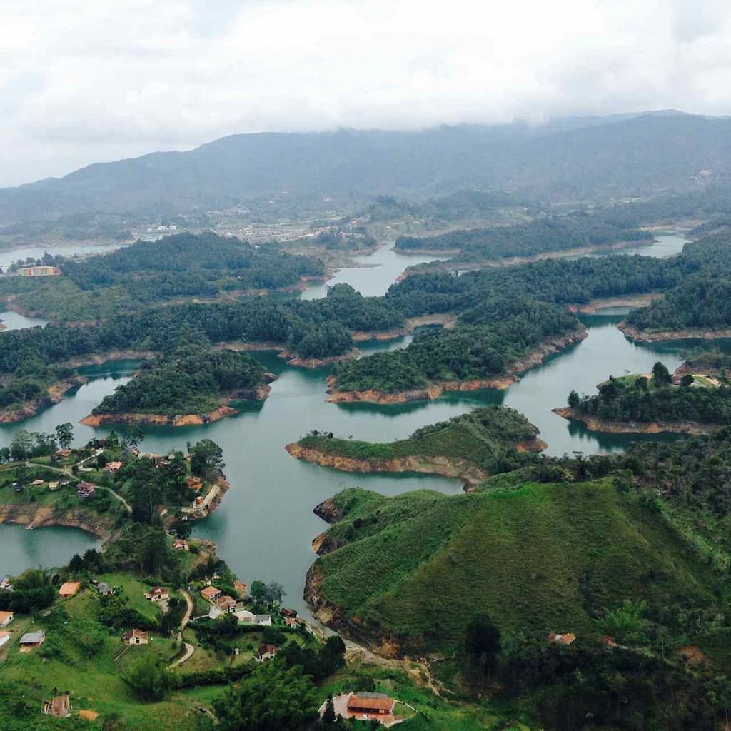 Guatape in Kolumbien