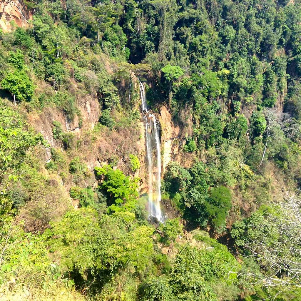 Malawi, Mushroom Farm, Wasserfall