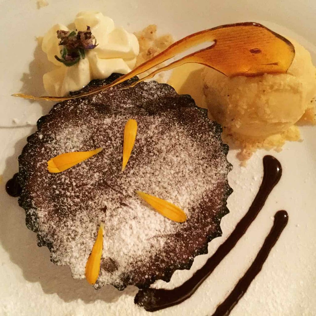 El Calafate Patagonien, Mein Nachtisch im Mi Rancho 