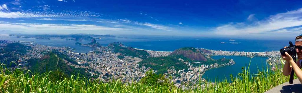 Christo Redentor Rio de Janeiro, Panorama, Aussicht, Brasilien,