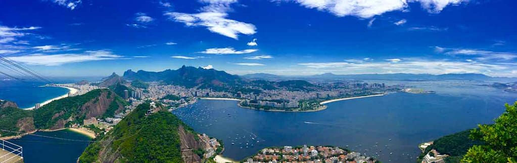 Zuckerhut Rio de Janeiro Pao de Acucar, Brasilien, iPod-Foto, Panorama ©PetersTravel