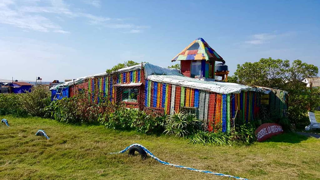 Cabo Polonio Uruguay, Buntes Haus, Foto Niels Skovgaard
