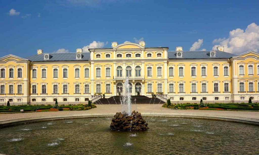 Lettland, Barockschloss Rundale