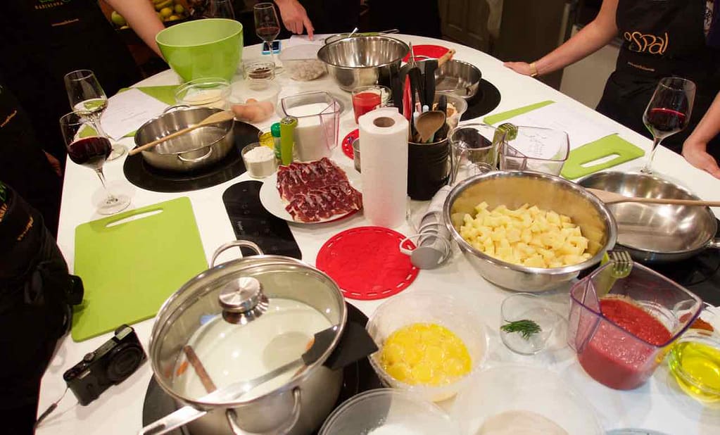 Kochkurs Barcelona: Kochschule Espai Boisà, Zutaten