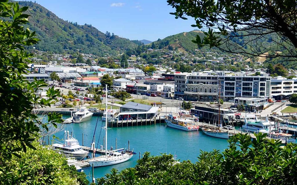 Picton Neuseeland: Blick vom Look Out Copyright Peter Pohle PetersTravel