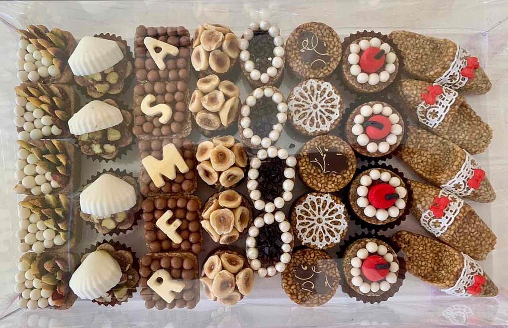 Nordtunesien: Süßigkeiten in der Patisserie Milanda Sweets in Mahdia