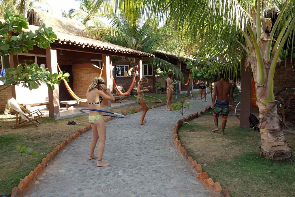 El Tunco, Unterkunft La Guitarra Zentralamerika, El Salvador, El Tunco, Unterkunft La Guitarra