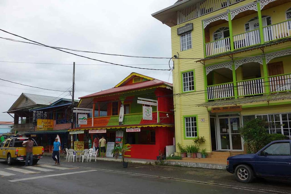 Panama, Bocas del Toro, Colón, Hauptstraße