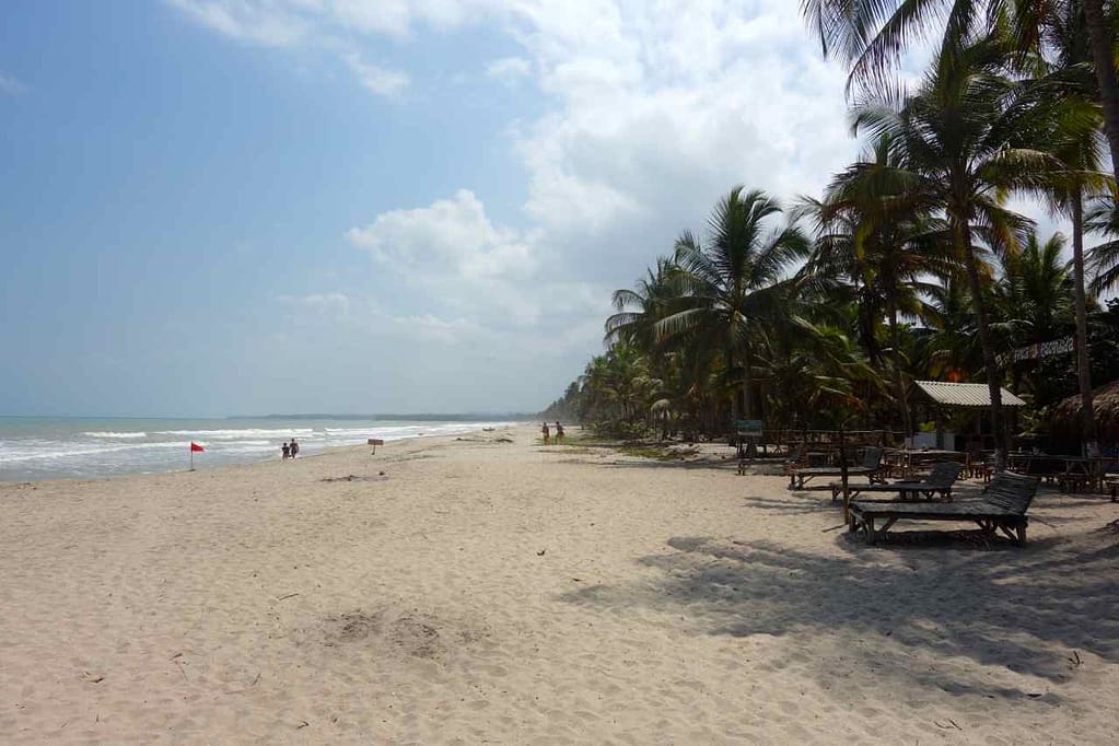 Kolumbien, Palomino, Strand