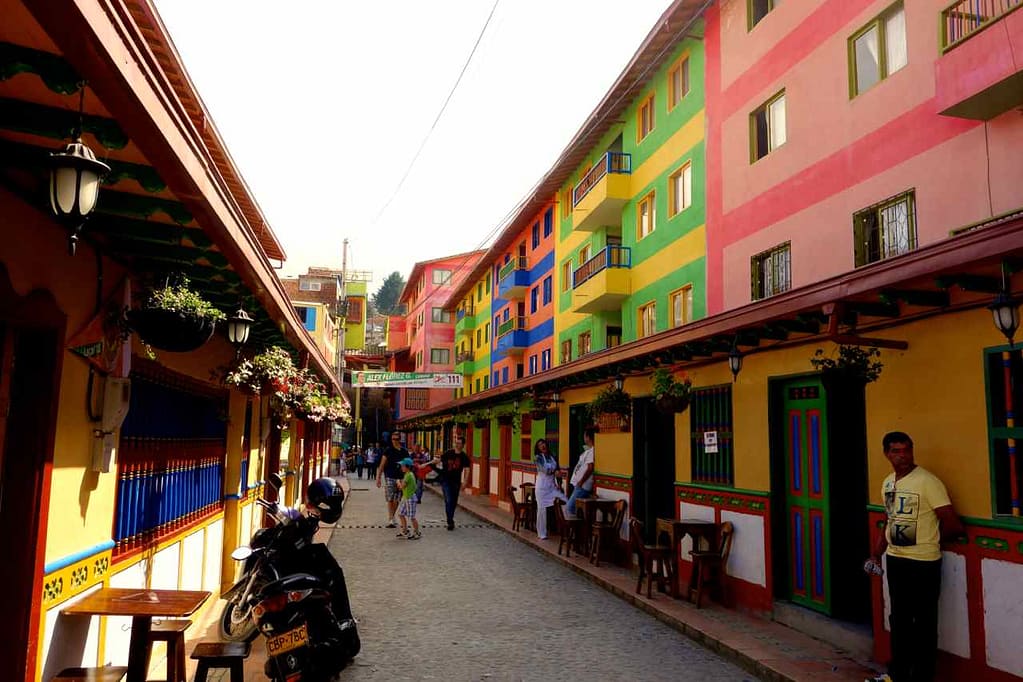 Guatape in Kolumbien