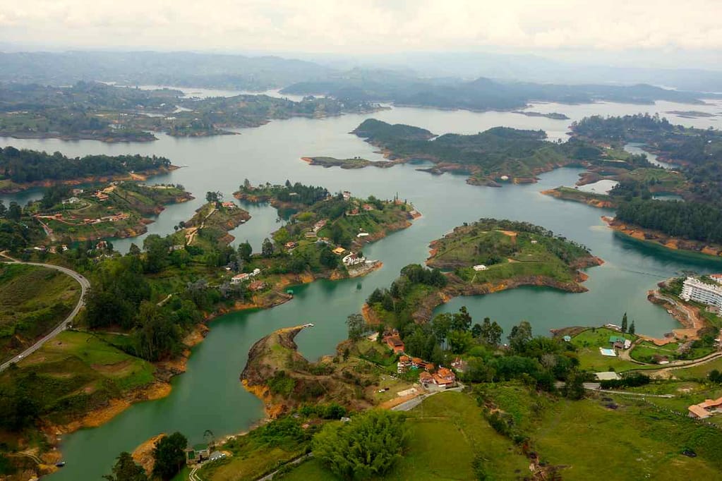 Guatape in Kolumbien
