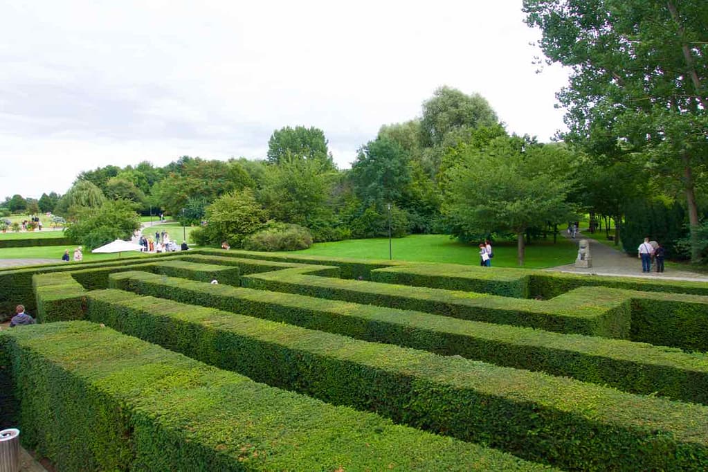 Gärten der Welt in Berlin, Heckenirrgarten, © PetersTravel