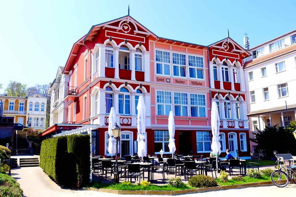Bäderarchitektur auf Usedom: Hotel Kaiser Wilhelm in Bansin