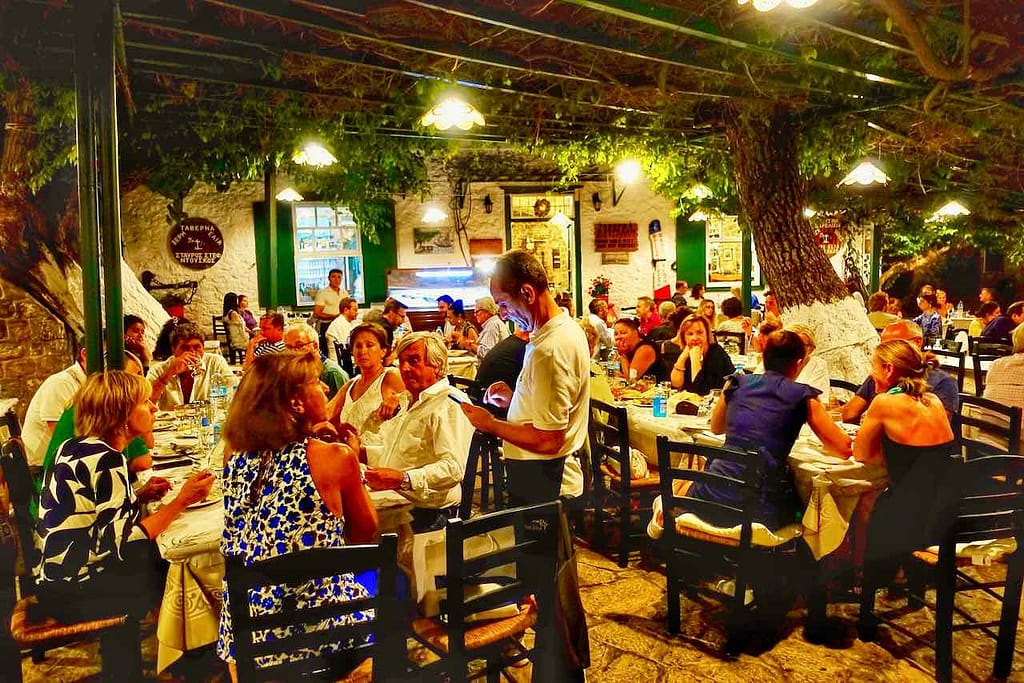 Taverne Douskos, Insel Hydra / Ydra, Griechenland