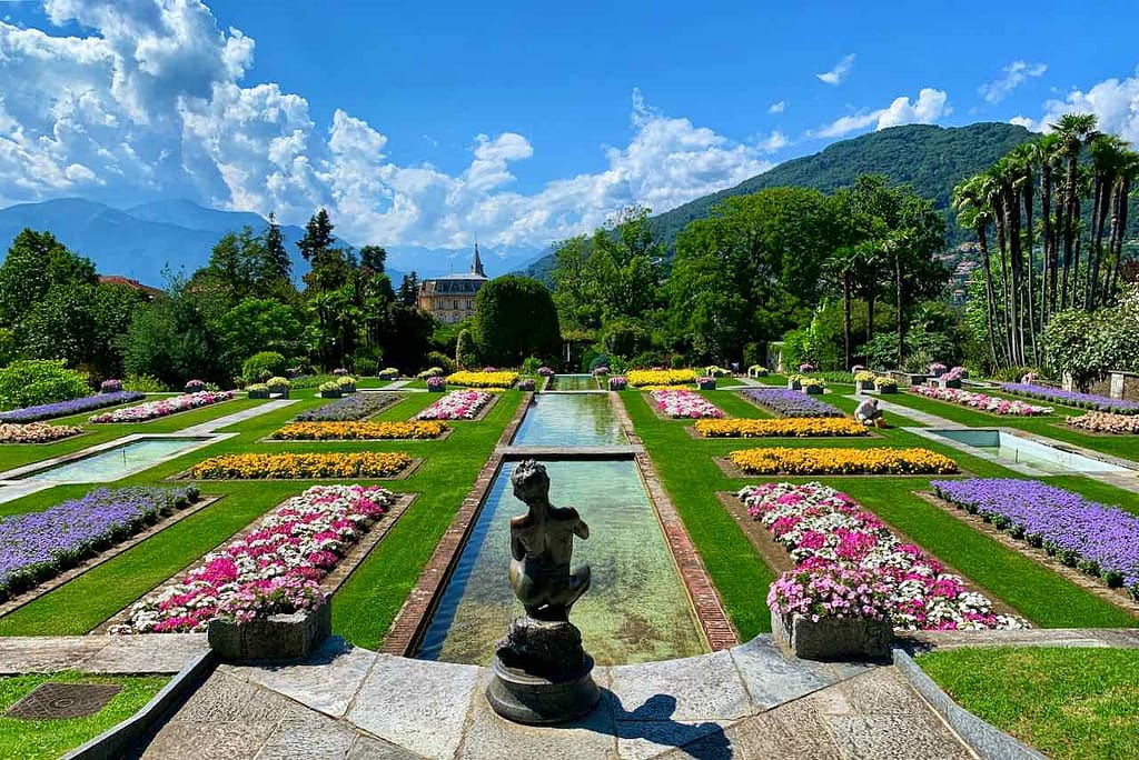 Botanischer Garten der Villa Taranto in Verbania am Lago Maggiore
