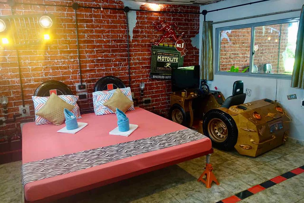 Takatuka Lodge am Sugar Beach, Zimmer The Garage, Sipalay auf Negros