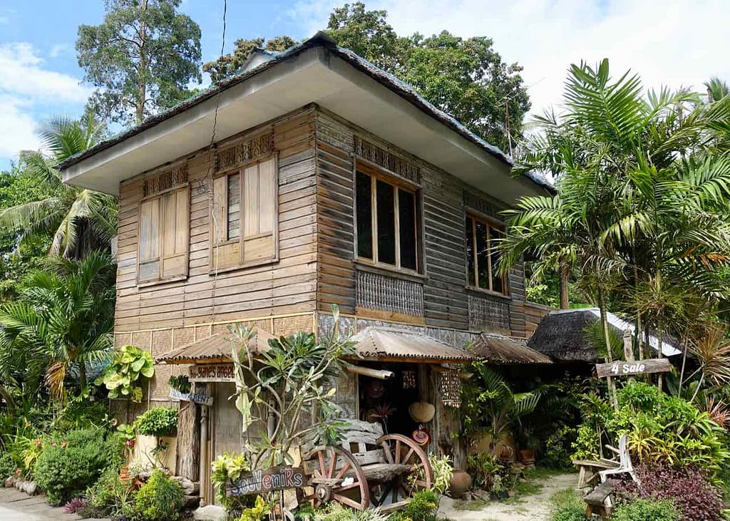 Siquijor Island: Haus beim Solangon Beach, San Juan