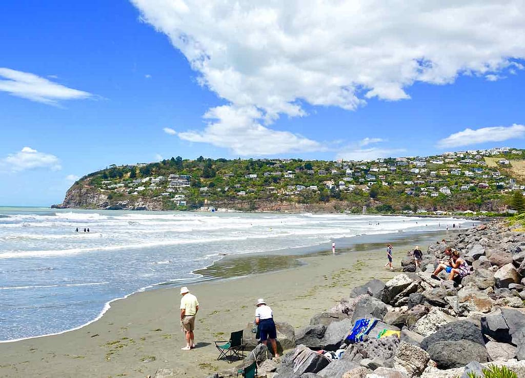 Christchurch Sehenswürdigkeiten Tipps: Strand von Sumner Neuseeland @PetersTravel