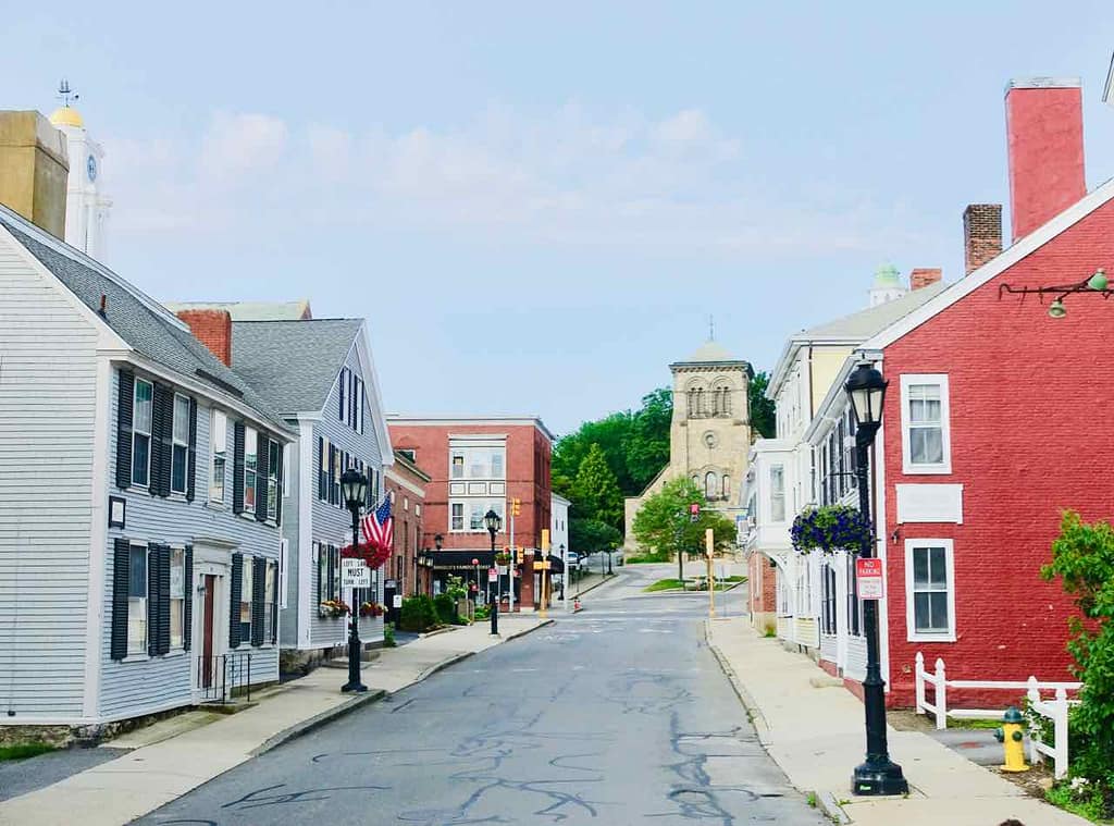 Leyden St in Plymouth MA