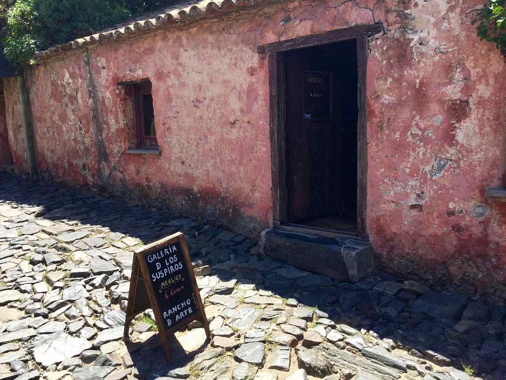 Colonia, Uruguay, Galeria de los Suspiros, iPod-Foto