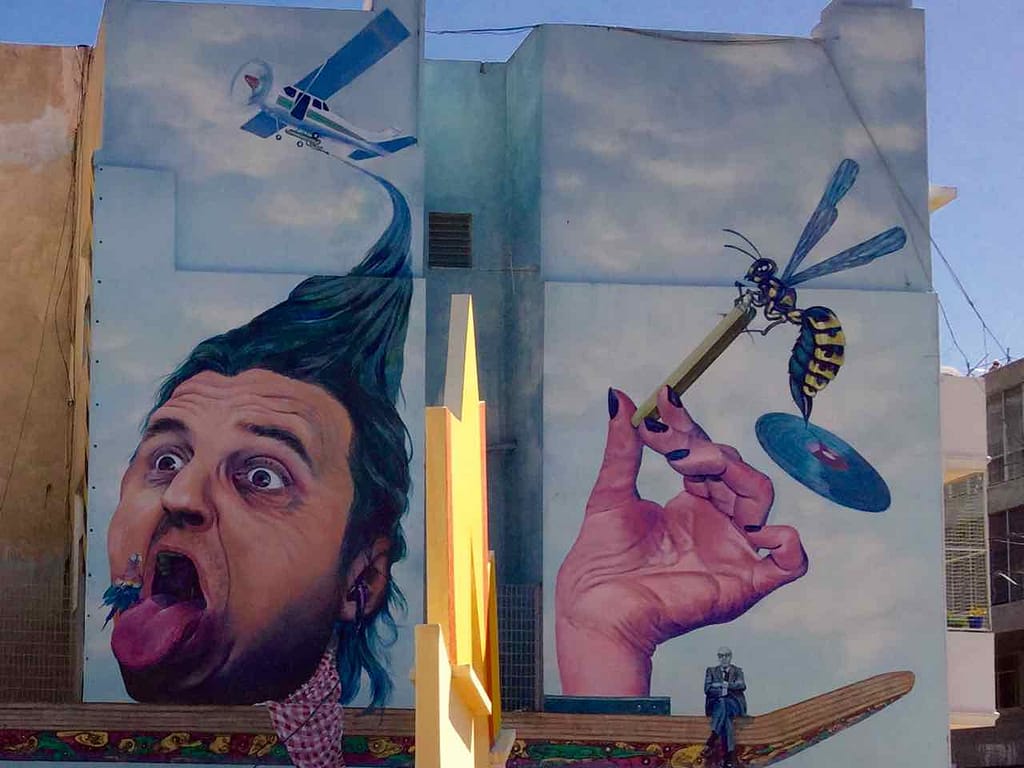 Buenos Aires Street Art, Detail 2, Artist: Martin Ron, Titelbild