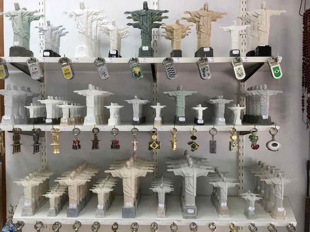 Christo Redentor Rio de Janeiro, Andenkenladen, Brasilien, iPod-Foto