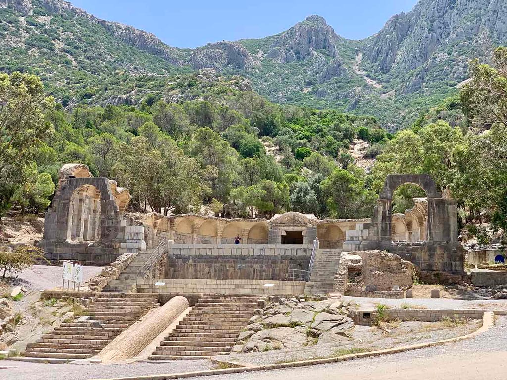 Nordtunesien: Parc du Temple des Eaux in Zaghouan