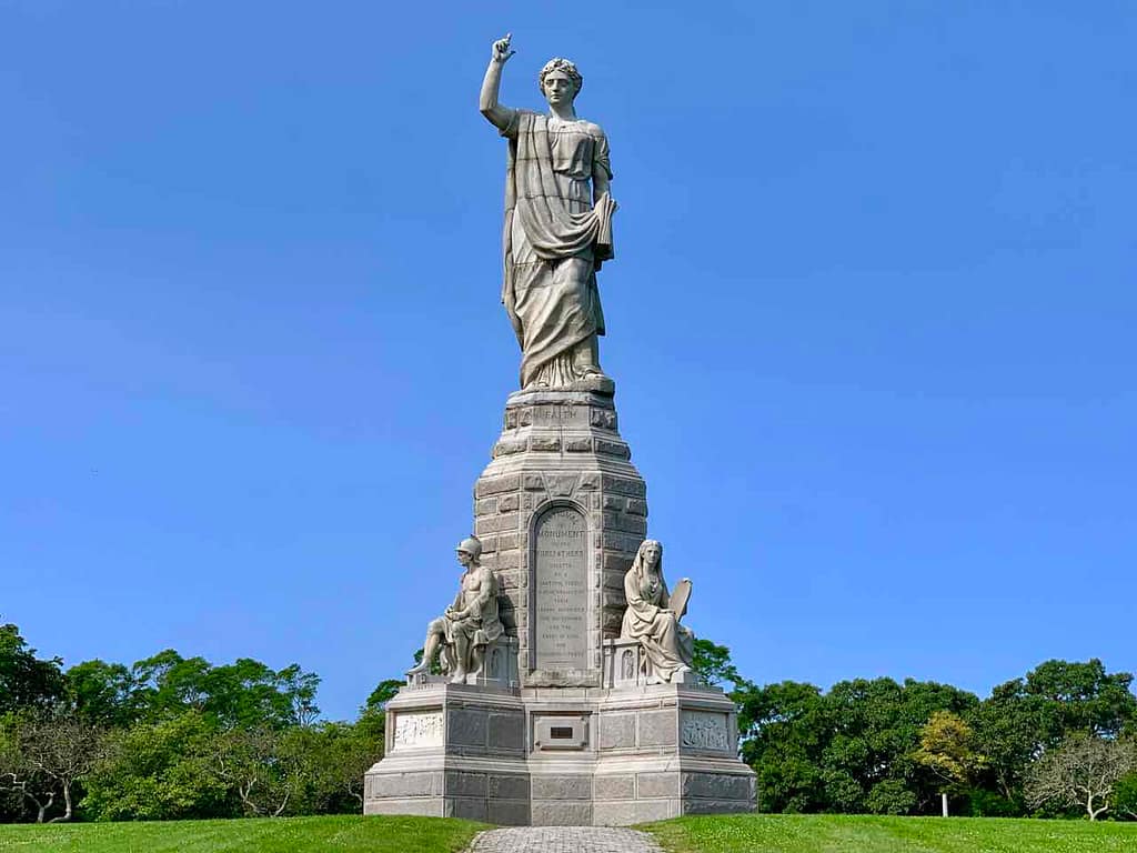 National Monument to the Forefathers in Plymouth MA