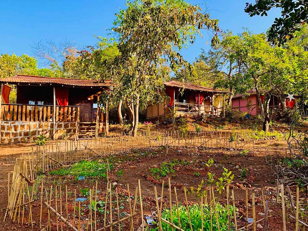 Galaxy Jungle Huts bei Agonda (Goa) 