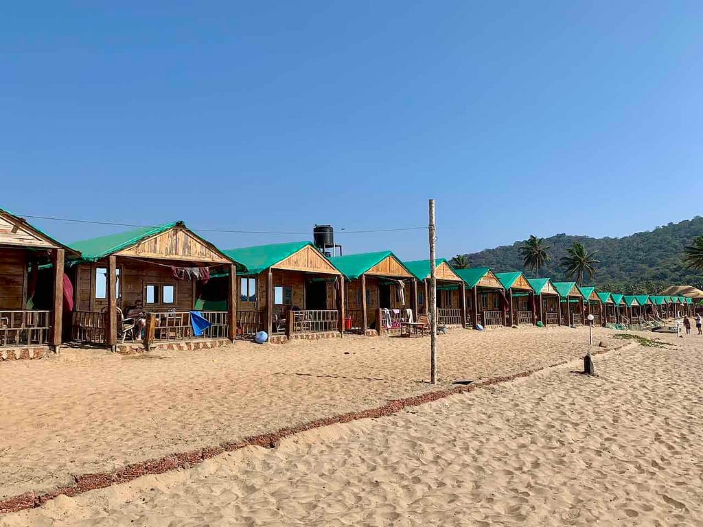 Saxony Beach Huts in Agonda