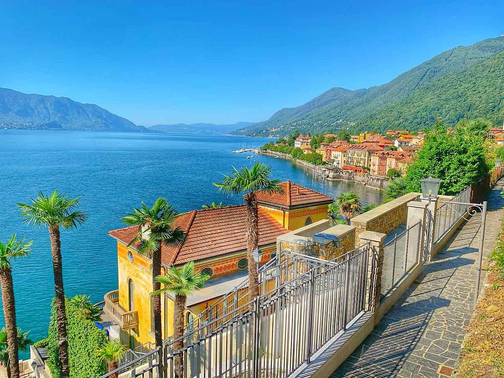 Weg nach Cannobio von Cannero am Lago Maggiore