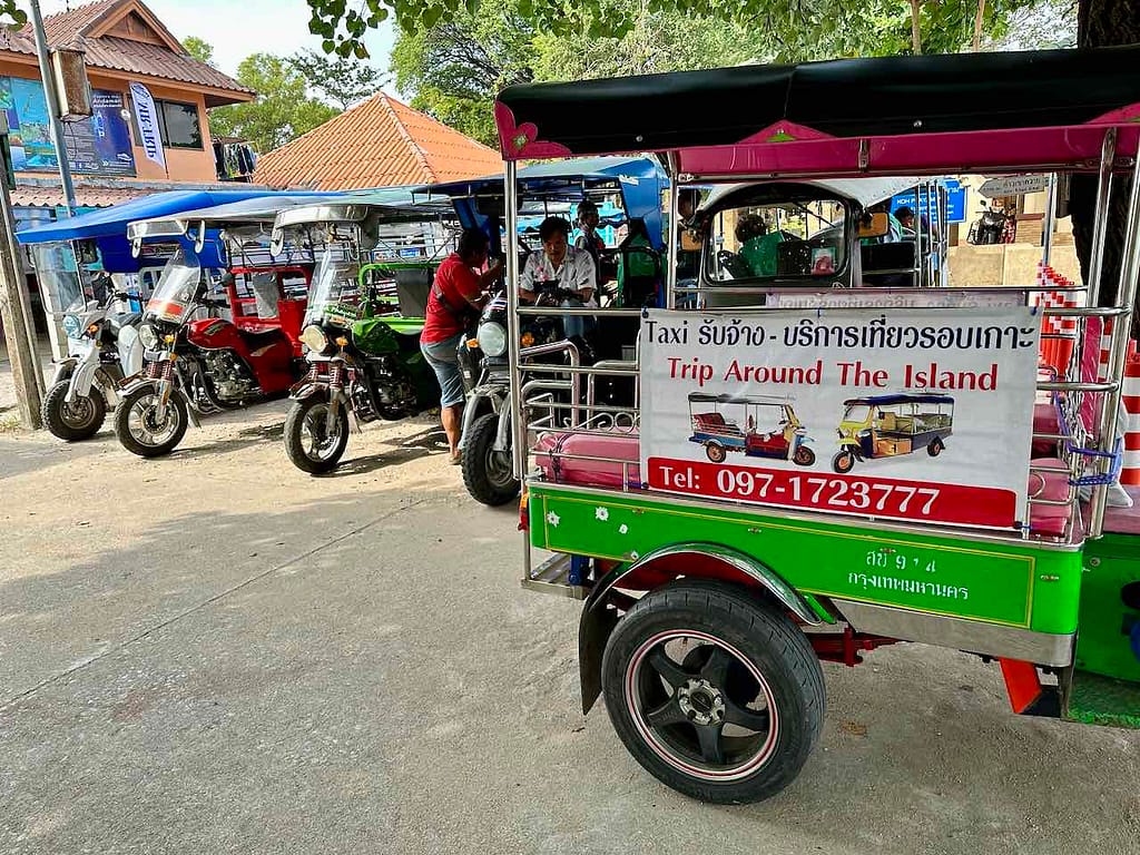 Songthaew auf Koh Phayam, Thailand © PetersTravel Peter Pohle