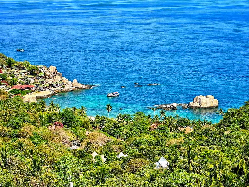 Koh Tao, Blick auf Tanote Bay © PetersTravel Peter Pohle