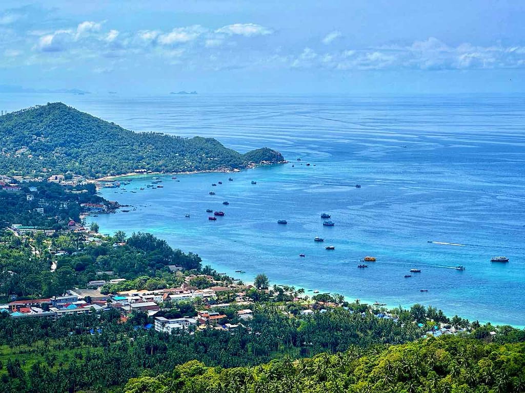 Koh Tao, Blick vom Viewpoint High The Moon © PetersTravel Peter Pohle