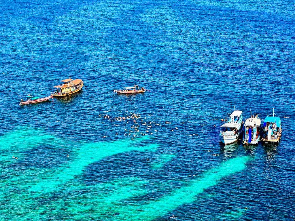 Koh Tao, Schnorcheln in der Shark Bay © PetersTravel Peter Pohle