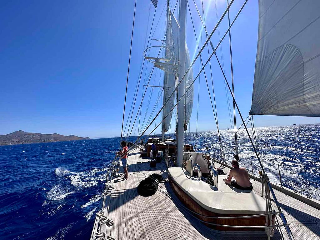 Mit der Segelyacht Rhea durch die Saronischen Inseln