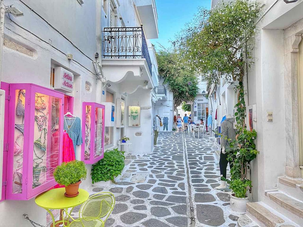 Paros: Gasse in der Altstadt von Parikia © PetersTravel Peter Pohle