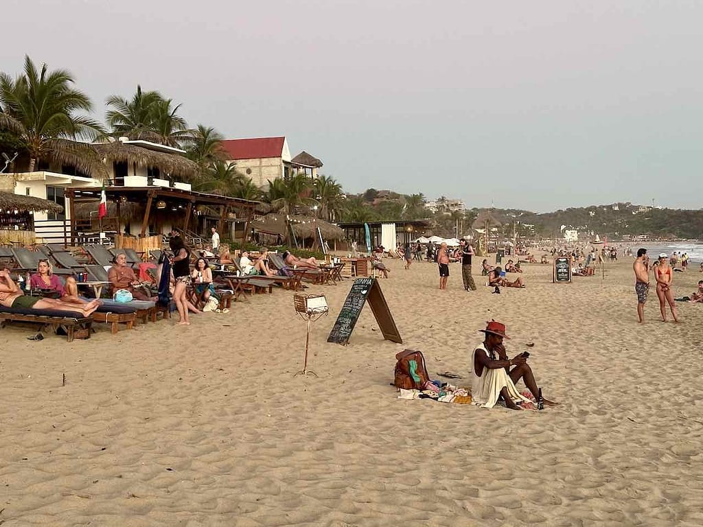 Playa Principal in Zipolite, Mexiko © PetersTavel Peter Pohle