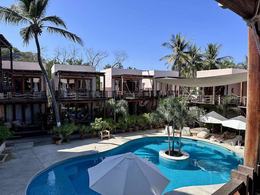 Zipolite, Nude Hotel & Beach Club, Mexiko © PetersTavel Peter Pohle