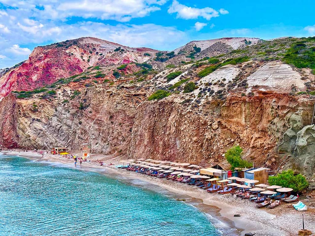 Insel Milos: Strand Fyriplaka © PetersTravel Peter Pohle