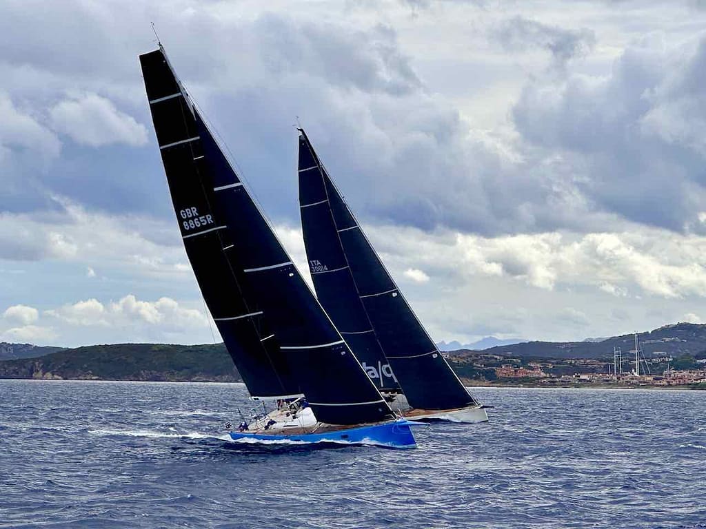 Maxi Yacht Rolex Cup 2025 vor Sardinien © PetersTravel Peter Pohle