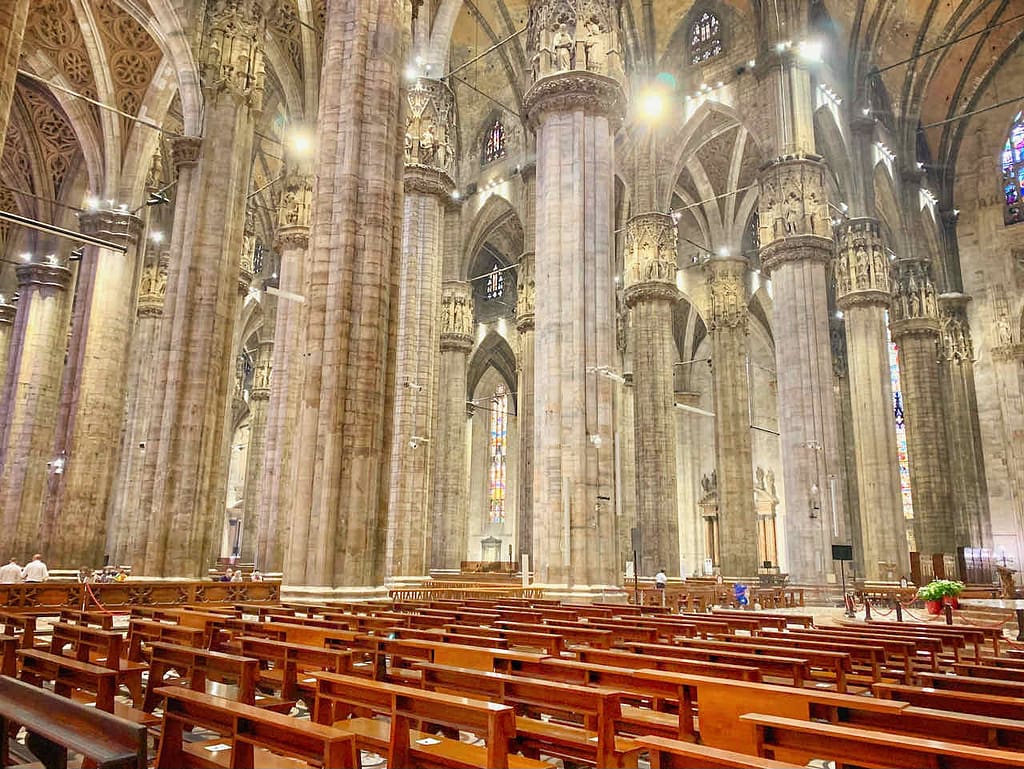 Innenraum des Mailänder Doms