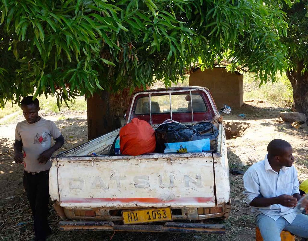 Malawi. Mushroom Farm, Pick-Up
