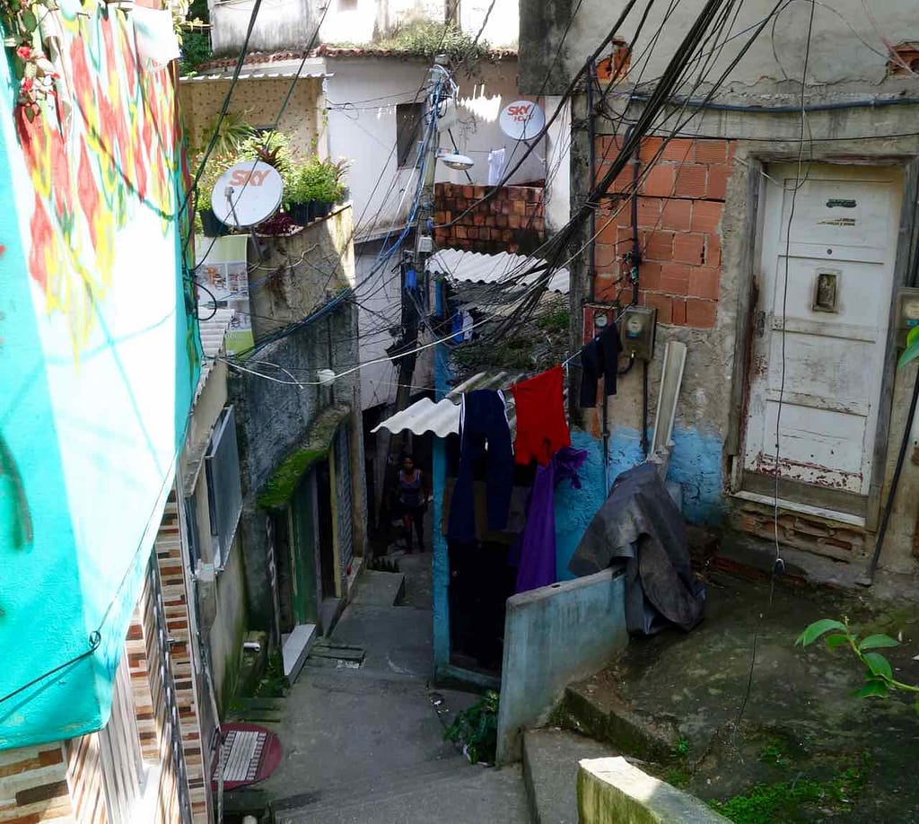 Favela Vidigal Rio de Janeiro, Gasse 1