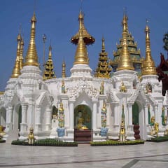 Myanmar, Shwedagon Pagode