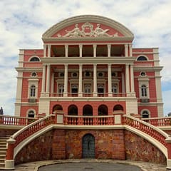 Brasilien, Manaus Opernhaus von vorne