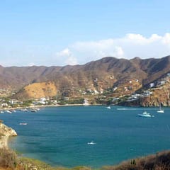 Taganga, von Playa Grande kommend