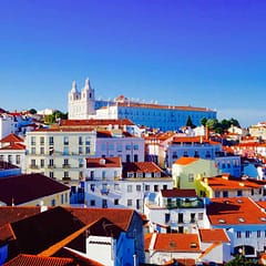 Lissabon, Aussichtspunkt Largo das Portas do Sol, Titelbild