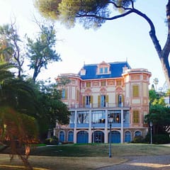 San Remo Villa Nobel vom Garten, Totale für Titel