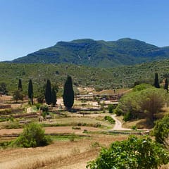 Temps de Terra Katalonien, Spanien, Landschaft a a Toscana